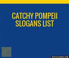 Image result for Pompeii Slogans Volcano