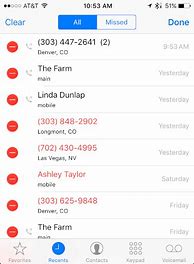 Image result for Call Log On iPhone