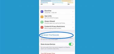 Image result for Screen Time Password iPhone