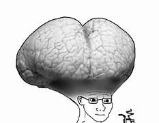 Image result for Cartoon W Big Brain Meme