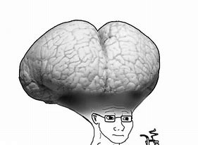 Image result for Big Brain Drawing Meme