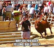 Image result for Bull vs Bear Market Memes