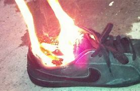 Image result for Burning Nike Shoes Meme
