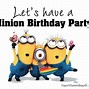 Image result for happy birthday minion video