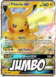 Image result for Pokemon Cards Pikachu GX
