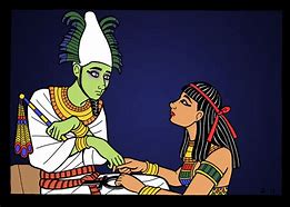 Image result for Isis and Osiris Art