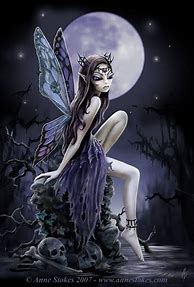 Image result for Pin Up Gothic Fairy