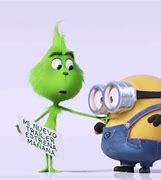 Image result for Green Grinch Minion