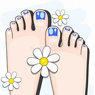 Image result for Pedicure Cartoon