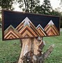 Image result for Wood Mountain Wall Art