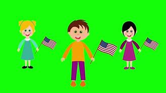 Image result for American Flag Cartoon Image