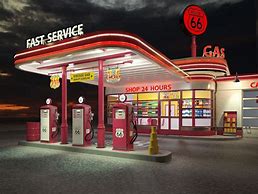 Image result for Classic Gas Station