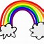 Image result for Rainbow Circle Border