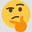 Image result for Thinking Emoji ClipArt