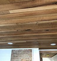 Image result for Painted Wood Plank Ceiling