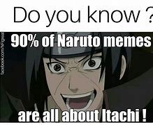 Image result for Itachi and Naruto Memes