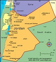 Image result for Jordan. Map Detailed