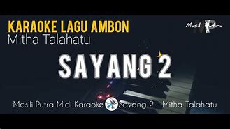 Image result for Lagu Karaoke Ambon