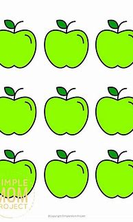 Image result for Apple Printables for Preschool