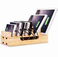 Image result for Wooden iPad Charging Station