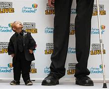 Image result for Tallest and Shortest Man