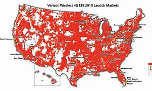 Image result for Verizon Cell Phone Coverage Map 2018