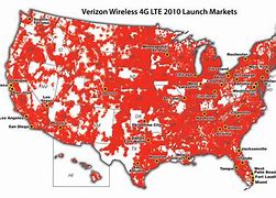 Image result for 4G LTE vs 5G Verizon Map