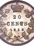 Image result for Canadian 20 Cent Coin