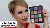 Image result for Lethal Cosmetics Eyeshadow Palette