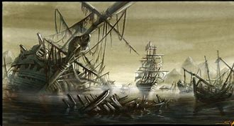 Image result for Pirate Ship Graveyard