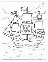 Image result for Kids Coloring Book Sunken Pirate Ship