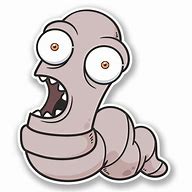 Image result for Zombie Worm Cartoon