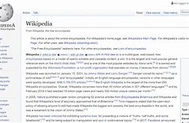 Image result for Main Page Wikipedia Free Encyclopedia