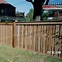 Image result for Capped Rail Wood Picket Fence