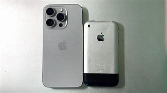 Image result for Mkbhd iPhone 1 vs iPhone 15