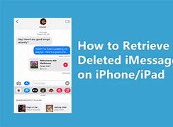 Image result for Deleted iMessages On iPhone