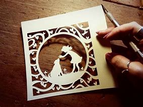 Image result for Paper Hand Cut Out