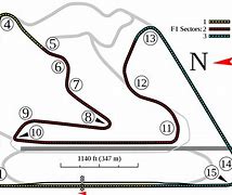 Image result for Bahrain Track Map Turn Numbers