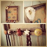 Image result for Burlap or Hemp Jewelry Pillows for Display