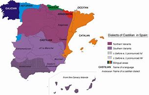 Image result for Spanish Dialects