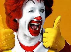 Image result for ronald  mcdonald clown pics