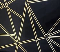 Image result for Black and Gold Geometric Metallic Wallpaper