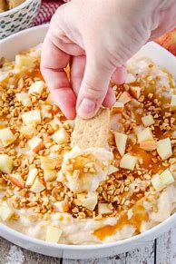 Image result for Caramel Apple Cheesecake Dip