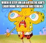 Image result for Funny Spongebob Autism Memes