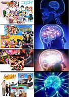 Image result for Anime Brain Waves Meme
