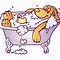 Image result for Cartoon Bath Clip Art