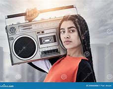 Image result for Standing Outside with a Boombox