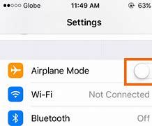 Image result for Air Mode On iPhone