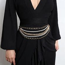 Image result for Pearl Chain Waist Belt