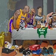 Image result for Funny Cartoon Basketball Players NBA